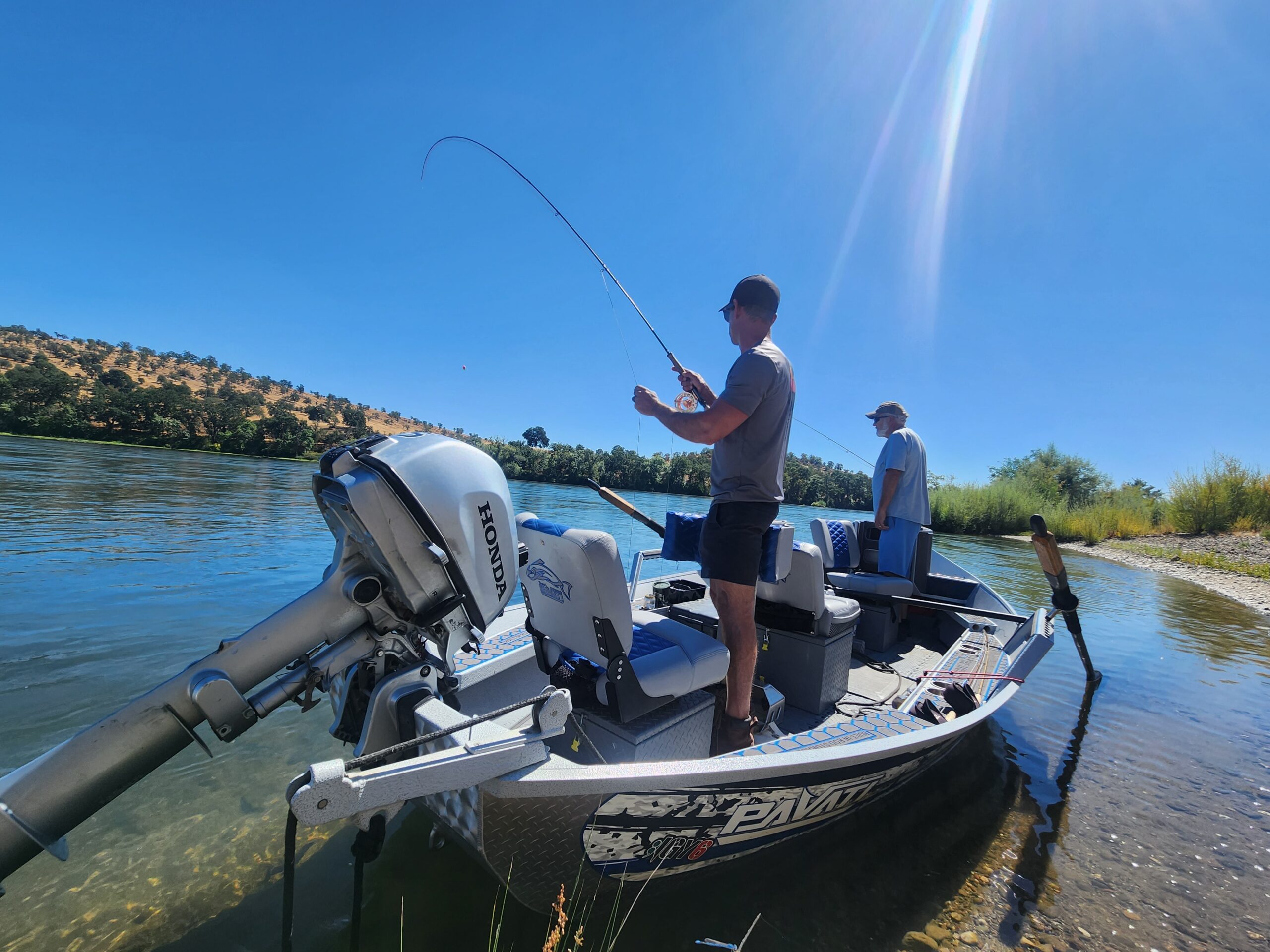 Lower Sacramento River Fly Fishing Guides, River Pursuit Fly Fishing, Red Bluff CA