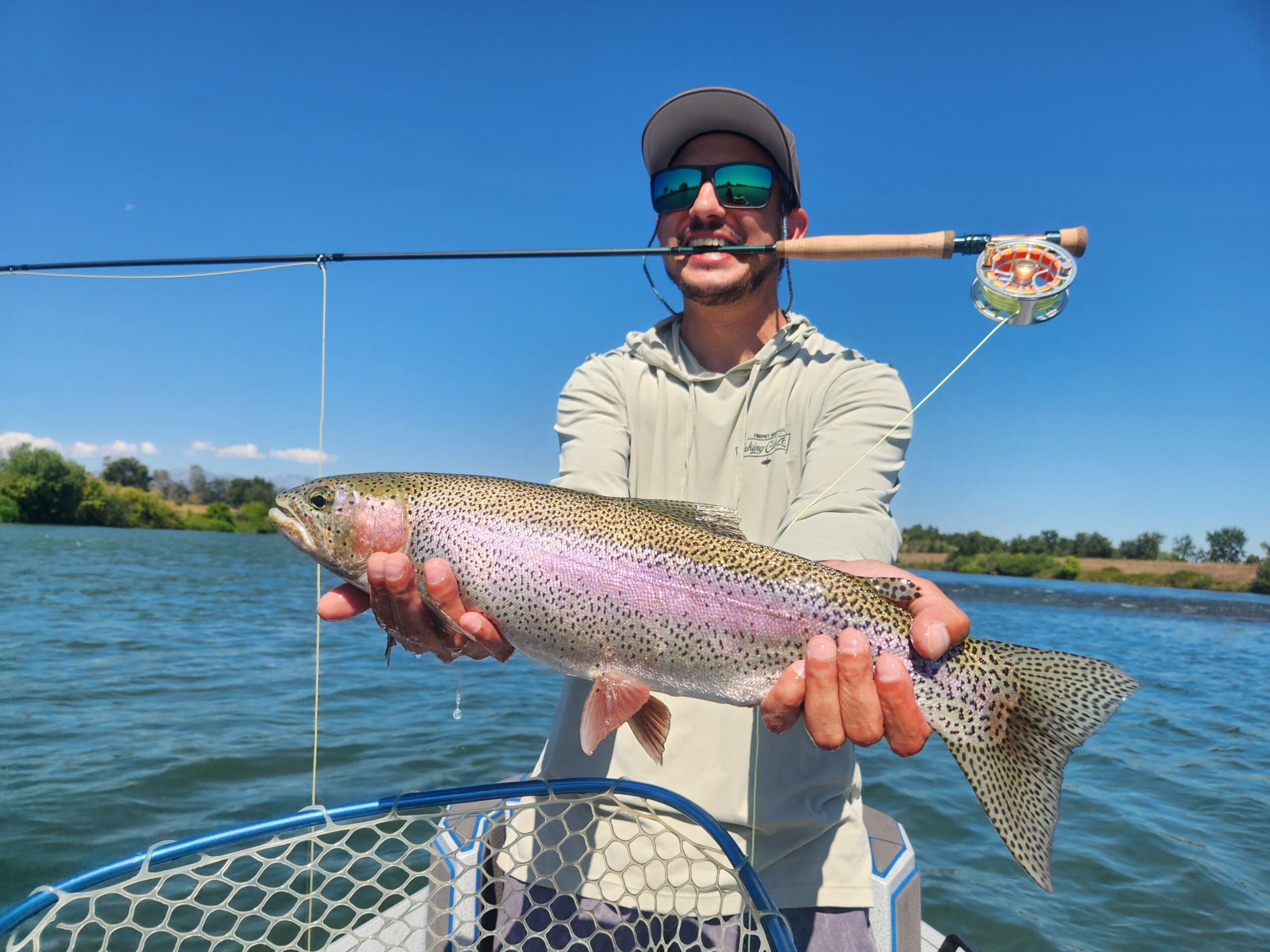 Lower Sacramento River Fly Fishing Guides, River Pursuit Fly Fishing, Red Bluff CA