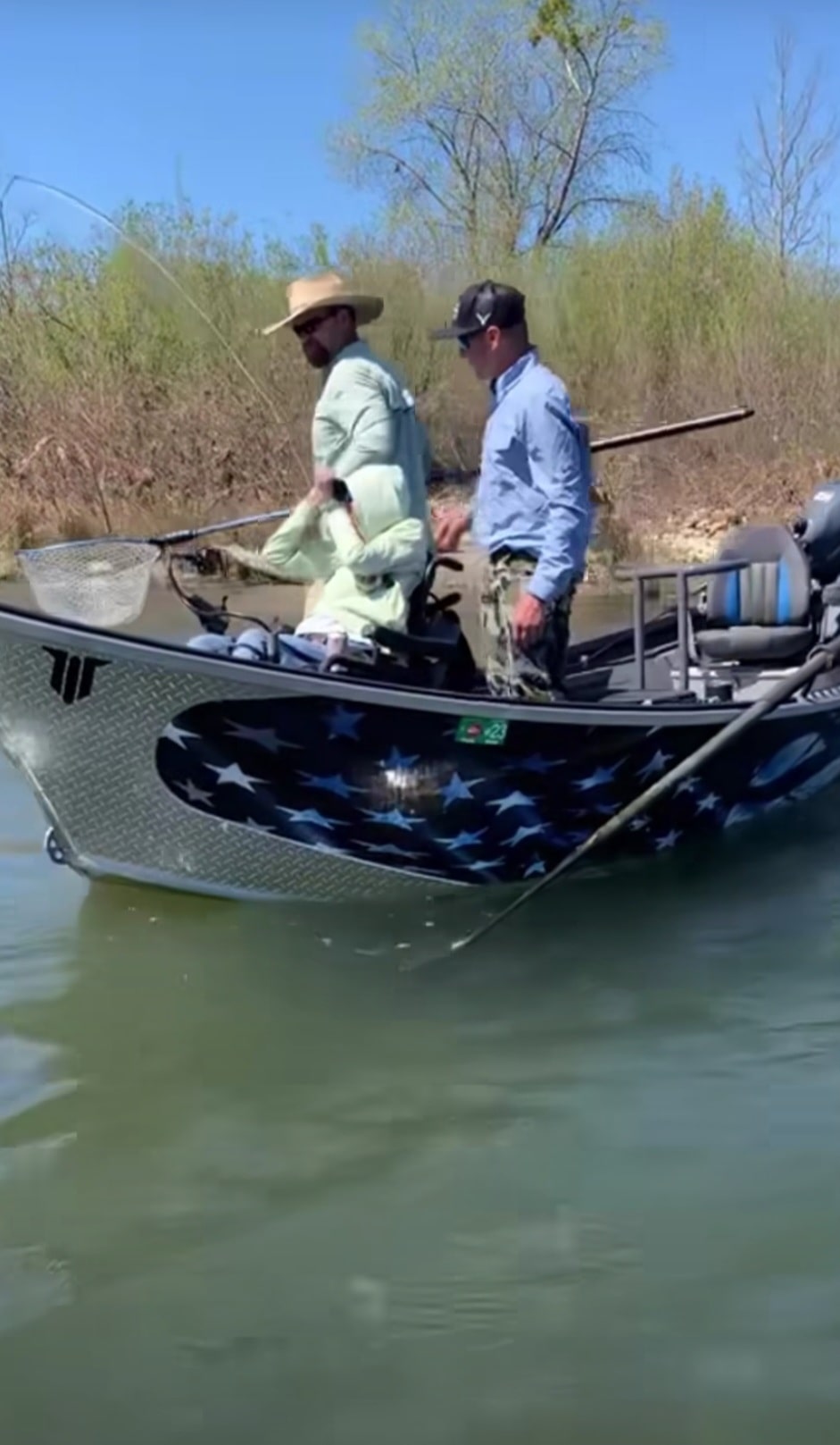 Wheelchair Accessible Fishing in California Lower Sac River